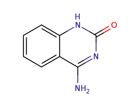 Molecular Structure of 50440-88-5 (2(3H)-Quinazolinone, 4-amino-)