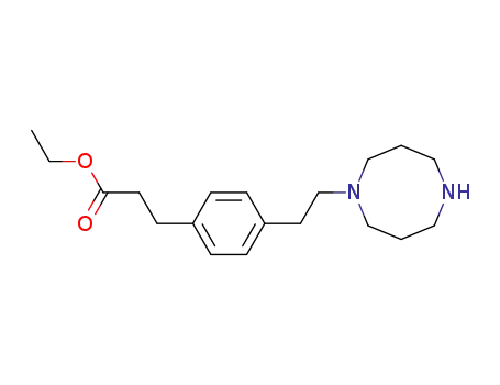 1-[2-[4-(2-ethoxycarbonylethyl)phenyl]ethyl]-1,5-diazacyclooctane