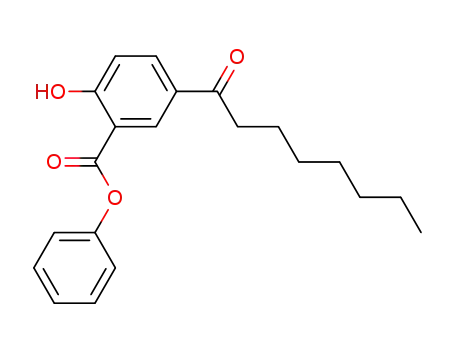 Molecular Structure of 99208-43-2 (5-octanoyl phenyl salicylate)