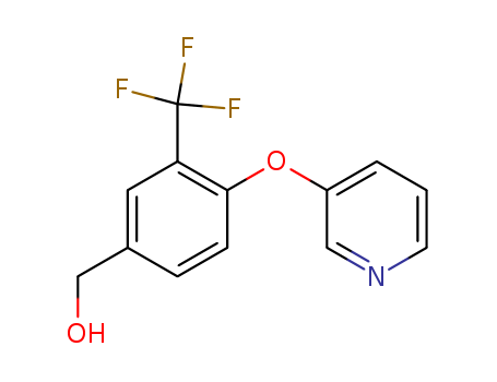 Benzenemethanol, 4-(3-pyridinyloxy)-3-(trifluoromethyl)-