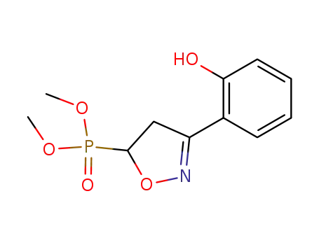 Dimethyl 3-(2-hydroxyphenyl)-2-isoxazolin-5-ylphosphonate