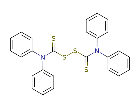 Thioperoxydicarbonicdiamide ([(H2N)C(S)]2S2), tetraphenyl- (9CI)