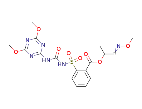 N-(4,6-dimethoxy-1,3,5-triazin-2-yl)-N'-[2-(1-methoximinoprop-2-yloxycarbonyl)-phenylsulphonyl]-urea
