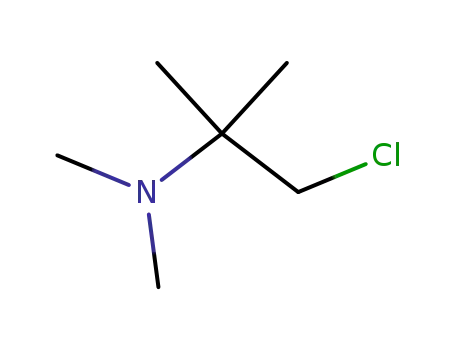 Molecular Structure of 51660-31-2 ((chloro-<i>tert</i>-butyl)-dimethyl-amine)