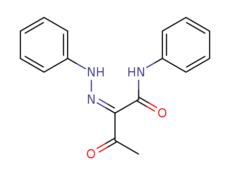 Butanamide, 3-oxo-N-phenyl-2-(phenylhydrazono)-, (Z)-