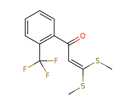 3,3-비스-메틸설파닐-1-(2-트리플루오로메틸-페닐)-프로페논
