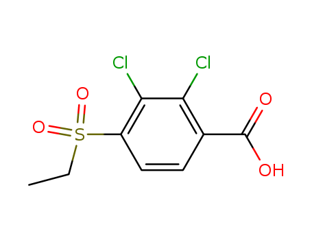 2,3-Dichloro-4-(ethylsulfonyl)benzoic acid