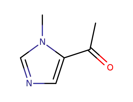 Molecular Structure of 20970-50-7 (1-(1-Methyl-1H-iMidazol-5-yl)ethanone)