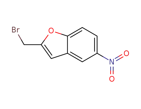 Molecular Structure of 118679-18-8 (2-BROMOMETHYL-5-NITROBENZOFURAN)
