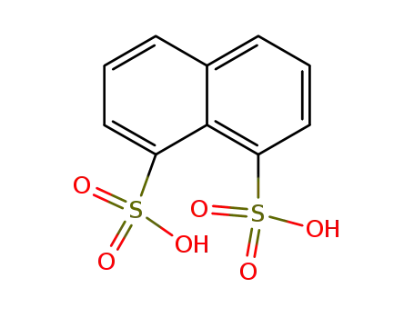 Molecular Structure of 99559-07-6 (1,8-Naphthalenedisulfonic acid)