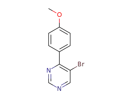 5- 브로 모 -4- (4- 메 톡시 페닐) 피리 미딘