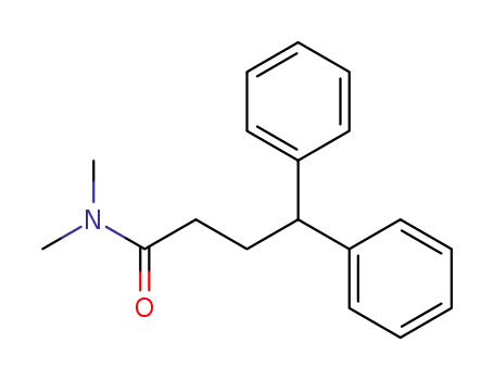 Molecular Structure of 22101-13-9 (N,N-dimethyl-4,4-diphenylbutanamide)
