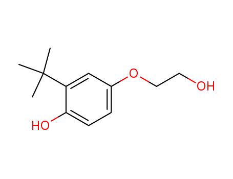 Phenol, 2-(1,1-dimethylethyl)-4-(2-hydroxyethoxy)-