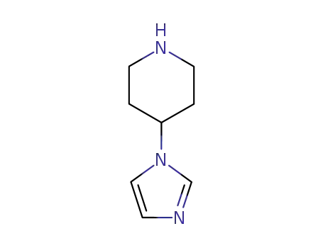 Molecular Structure of 147081-85-4 (4-(1H-Imidazol-1-yl)piperidine)