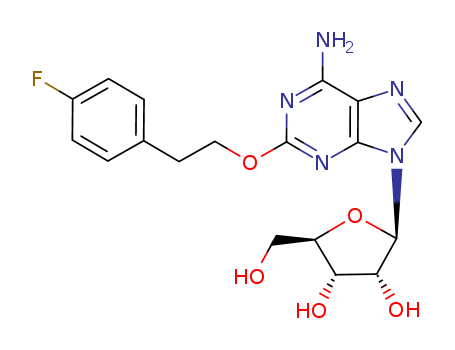 2-[2-(4-Fluorophenyl)ethoxy]adenosine