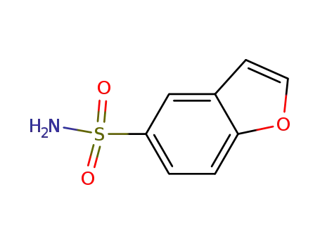 Molecular Structure of 145951-22-0 (5-Benzofuransulfonamide(9CI))
