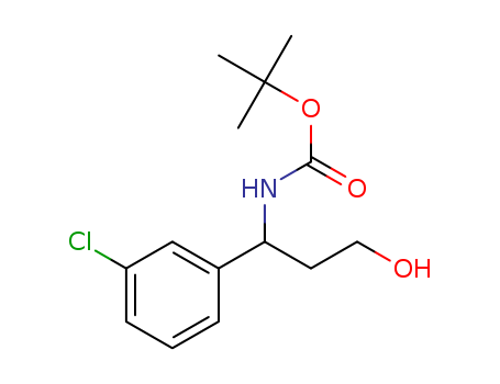 3-(Boc-aMino)-3-(3-chlorophenyl)-1-propanol