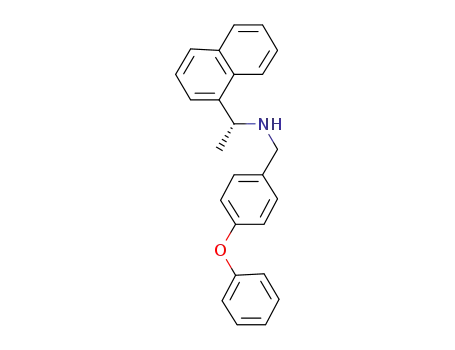 1-Naphthalenemethanamine, a-methyl-N-[(4-phenoxyphenyl)methyl]-,
(R)-