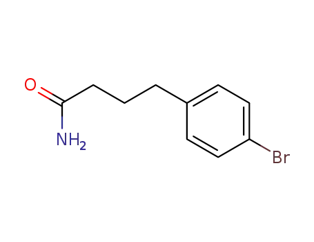 Molecular Structure of 61445-61-2 (Benzenebutanamide, 4-bromo-)