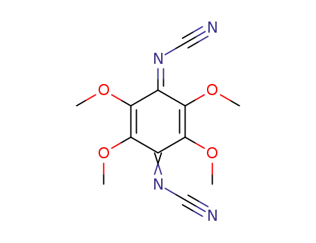 Cyanamide,
(2,3,5,6-tetramethoxy-2,5-cyclohexadiene-1,4-diylidene)bis-, (E)-