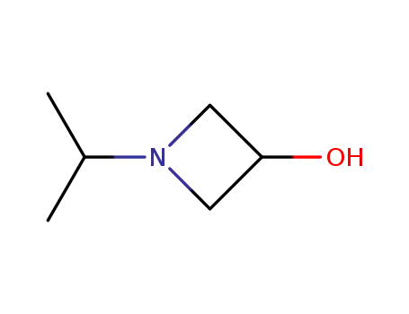 Molecular Structure of 13156-06-4 (1-(1-Methylethyl)azetidin-3-ol)