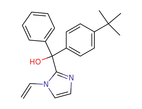Molecular Structure of 49822-85-7 ((1-ethenylimidazol-2-yl)-phenyl-(4-tert-butylphenyl)methanol)