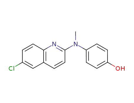 4-[N-(6-chloro-2-quinolinyl)-N-methylamino]phenol