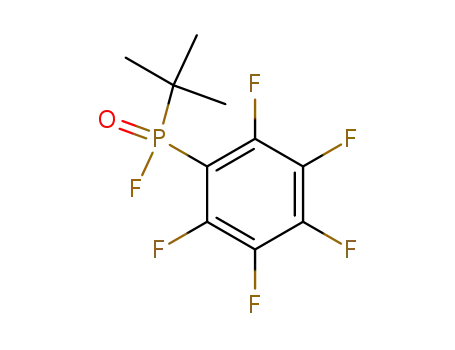 (1,1-디메틸에틸)(펜타플루오로페닐)플루오로포스핀옥사이드