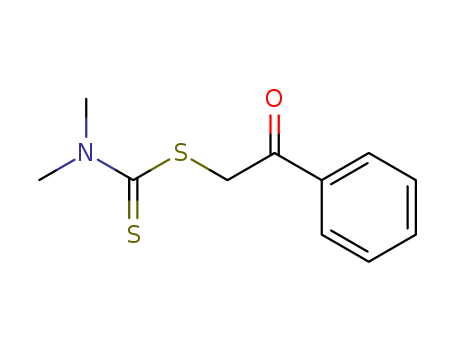 N,N-dimethyl-1-phenacylsulfanyl-methanethioamide