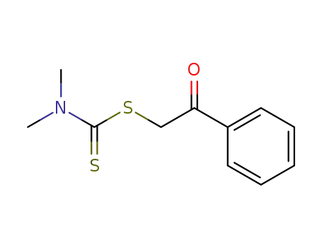 N,N-dimethyl-1-phenacylsulfanyl-methanethioamide
