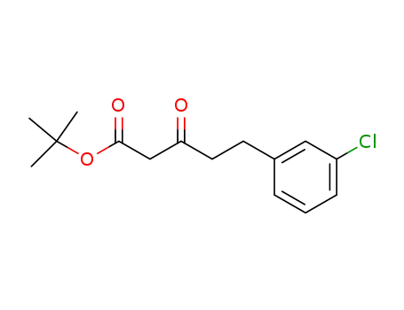 3-CHLORO-BETA-OXO-BENZENEPENTANOIC ACID 1,1-DIMETHYLETHYL ESTER