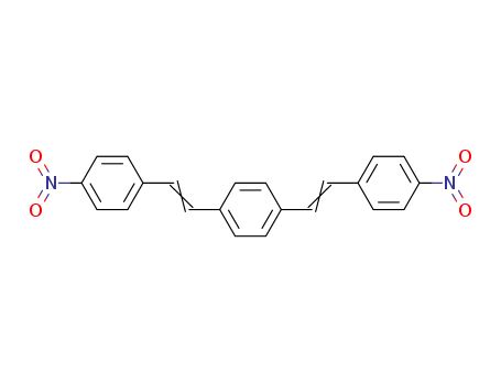 Benzene, 1,4-bis[2-(4-nitrophenyl)ethenyl]-