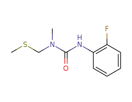 N-methyl-N-methylthiomethyl-N'-(2-fluorophenyl)-urea