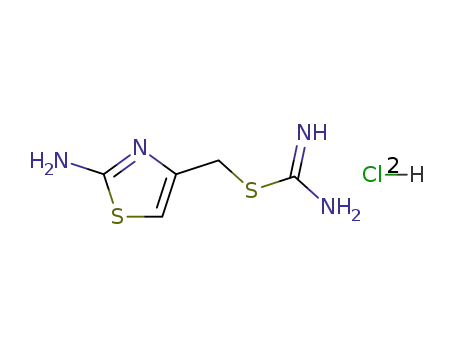 Molecular Structure of 20167-22-0 ((2-amino-1,3-thiazol-4-yl)methyl carbamimidothioate)