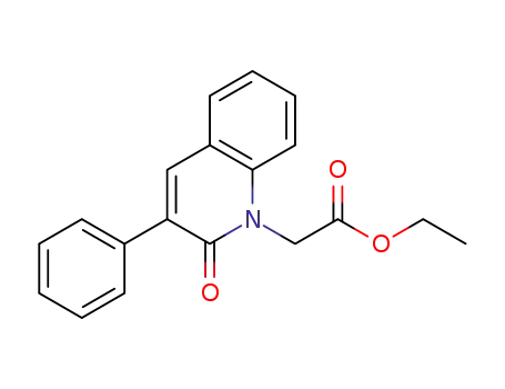 1,2-dihydro-2-oxo-3-phenylquinol-1-yl-acetic acid ethyl ester