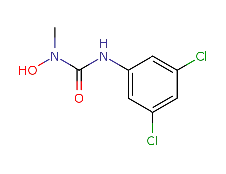 Molecular Structure of 63094-51-9 (Urea, N'-(3,5-dichlorophenyl)-N-hydroxy-N-methyl-)