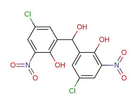 bis-(5-chloro-2-hydroxy-3-nitrophenyl)methyl alcohol