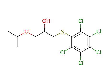 2-Propanol, 1-(1-methylethoxy)-3-[(pentachlorophenyl)thio]-
