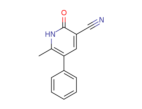 3-Pyridinecarbonitrile, 1,2-dihydro-6-methyl-2-oxo-5-phenyl- (9CI) cas  4241-12-7
