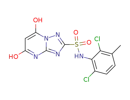 N-(2,6-dichloro-3-methylphenyl)-5,7-dihydroxy-1,2,4-triazolo<1,5-a>pyrimidine-2-sulfonamide