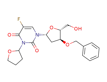 3'-O-benzyl-2'-deoxy-3-(2-tetrahydrofuranyl)-5-fluorouridine
