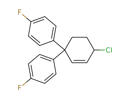 4,4-Bis(p-fluorophenyl)-1-chloro-2-cyclohexene