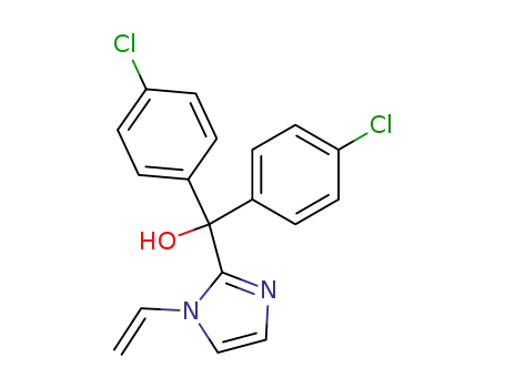 bis(4-chlorophenyl)-(1-ethenylimidazol-2-yl)methanol