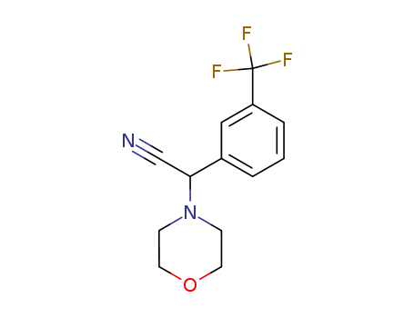 2-Morpholino-2-[3-(trifluoromethyl)phenyl]acetonitrile