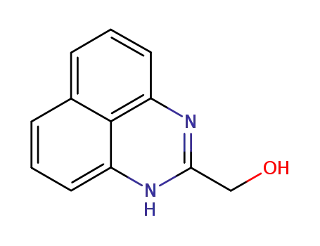 Molecular Structure of 20956-94-9 (1H-Perimidine-2-methanol)