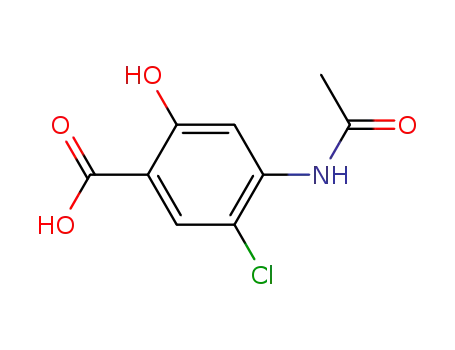 4-acetylamino-5-chlorosalicylic acid