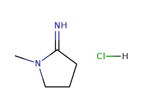 2-Pyrrolidinimine, 1-methyl-, monohydrochloride