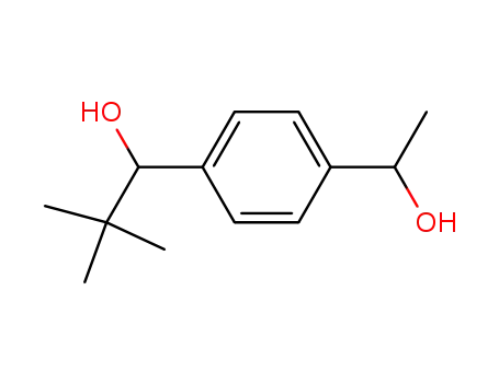 α-methyl-4-(2,2-dimethyl-1-hydroxypropyl)-benzyl alcohol