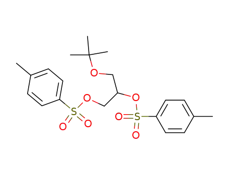 1-O-tert-butyl-2,3-di-O-p-toluenesulfonylglycerol