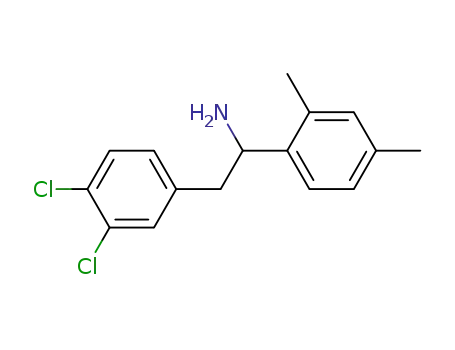 α-(2,4-xylyl)-β-(3,4-dichlorophenyl)-ethylamine
